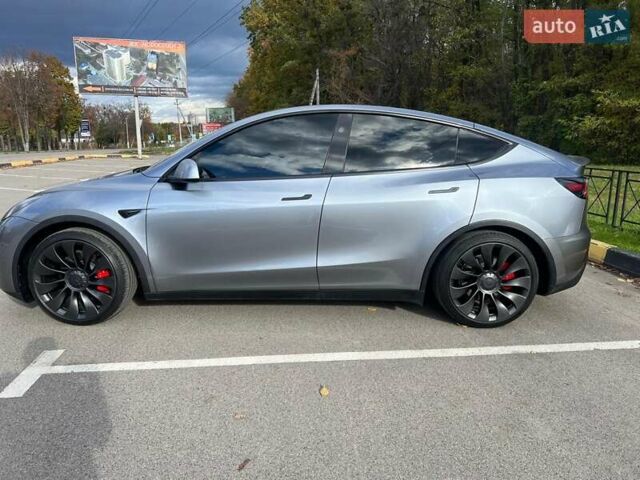 Сірий Тесла Model Y, об'ємом двигуна 0 л та пробігом 13 тис. км за 35499 $, фото 2 на Automoto.ua