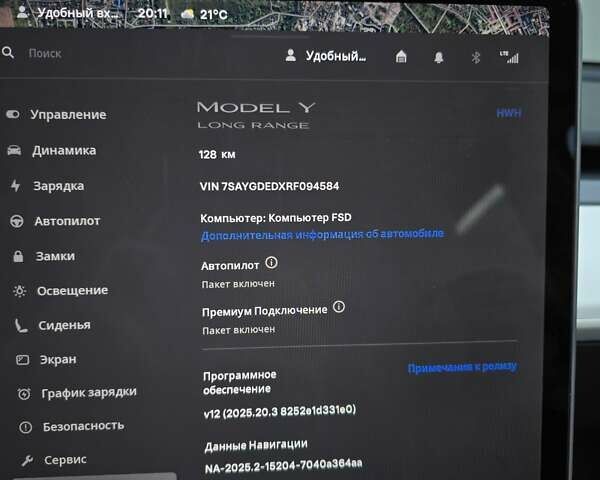 Серый Тесла Model Y, объемом двигателя 0 л и пробегом 128 тыс. км за 35700 $, фото 4 на Automoto.ua