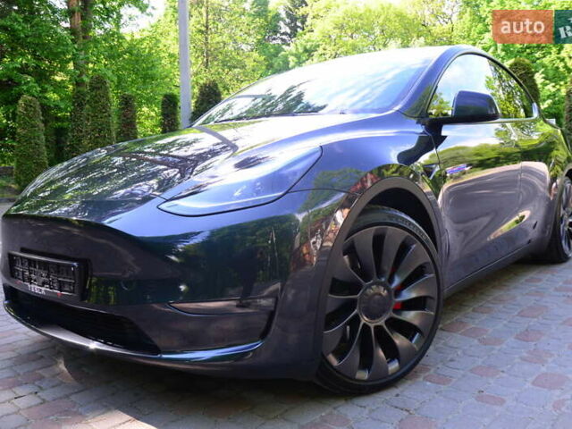Серый Тесла Model Y, объемом двигателя 0 л и пробегом 51 тыс. км за 35800 $, фото 9 на Automoto.ua