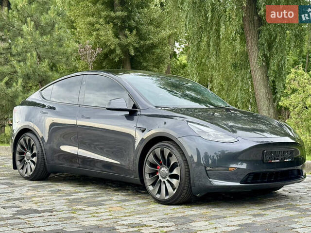 Серый Тесла Model Y, объемом двигателя 0 л и пробегом 7 тыс. км за 33999 $, фото 133 на Automoto.ua