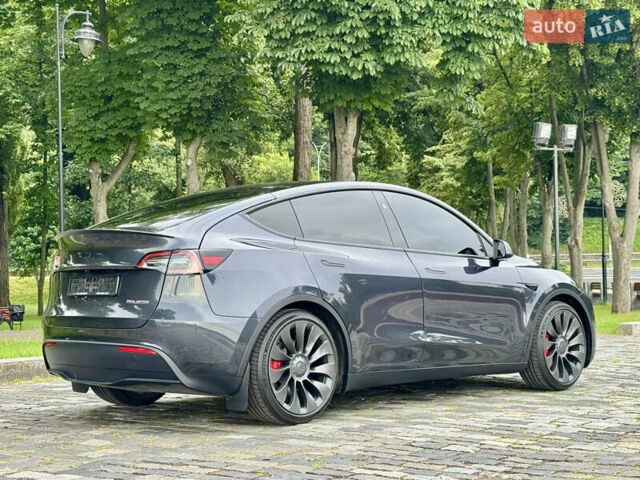 Серый Тесла Model Y, объемом двигателя 0 л и пробегом 7 тыс. км за 33999 $, фото 138 на Automoto.ua