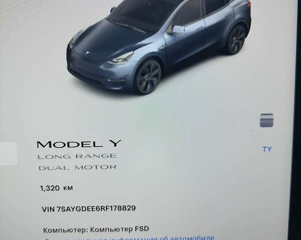 Серый Тесла Model Y, объемом двигателя 0 л и пробегом 1 тыс. км за 33000 $, фото 14 на Automoto.ua