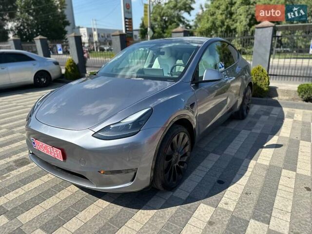 Сірий Тесла Model Y, об'ємом двигуна 0 л та пробігом 2 тис. км за 37777 $, фото 1 на Automoto.ua