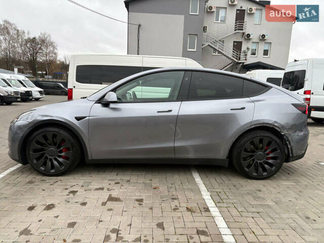 Серый Тесла Model Y, объемом двигателя 0 л и пробегом 17 тыс. км за 34300 $, фото 3 на Automoto.ua