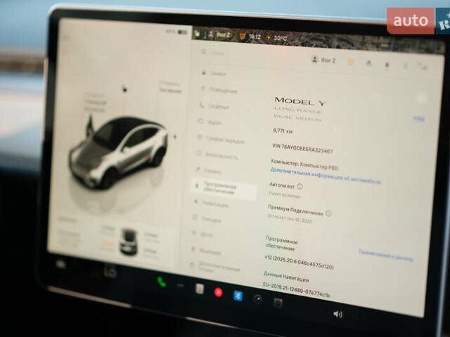 Серый Тесла Model Y, объемом двигателя 0 л и пробегом 6 тыс. км за 33500 $, фото 43 на Automoto.ua