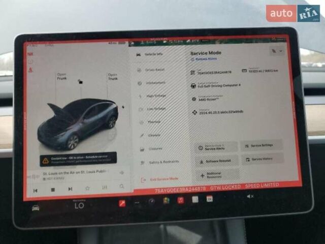 Серый Тесла Model Y, объемом двигателя 0 л и пробегом 16 тыс. км за 28000 $, фото 8 на Automoto.ua