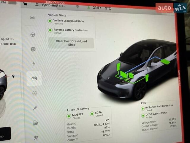 Серый Тесла Model Y, объемом двигателя 0 л и пробегом 26 тыс. км за 21800 $, фото 43 на Automoto.ua