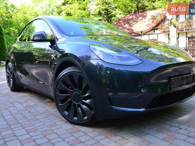 Серый Тесла Model Y, объемом двигателя 0 л и пробегом 51 тыс. км за 35800 $, фото 21 на Automoto.ua