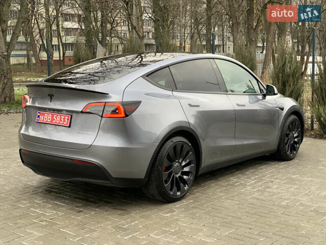 Серый Тесла Model Y, объемом двигателя 0 л и пробегом 5 тыс. км за 42500 $, фото 8 на Automoto.ua