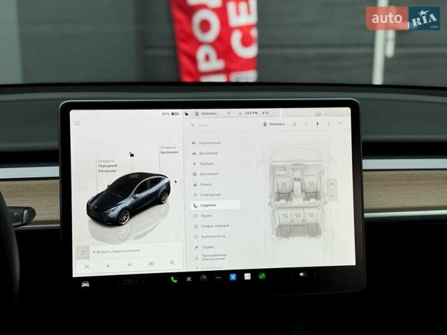 Серый Тесла Model Y, объемом двигателя 0 л и пробегом 24 тыс. км за 33500 $, фото 18 на Automoto.ua