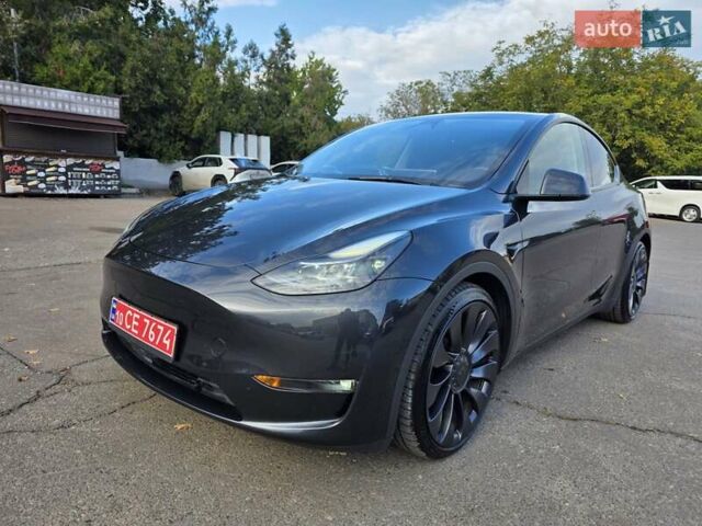 Сірий Тесла Model Y, об'ємом двигуна 0 л та пробігом 19 тис. км за 34900 $, фото 4 на Automoto.ua