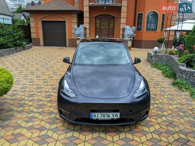 Серый Тесла Model Y, объемом двигателя 0 л и пробегом 16 тыс. км за 26200 $, фото 16 на Automoto.ua