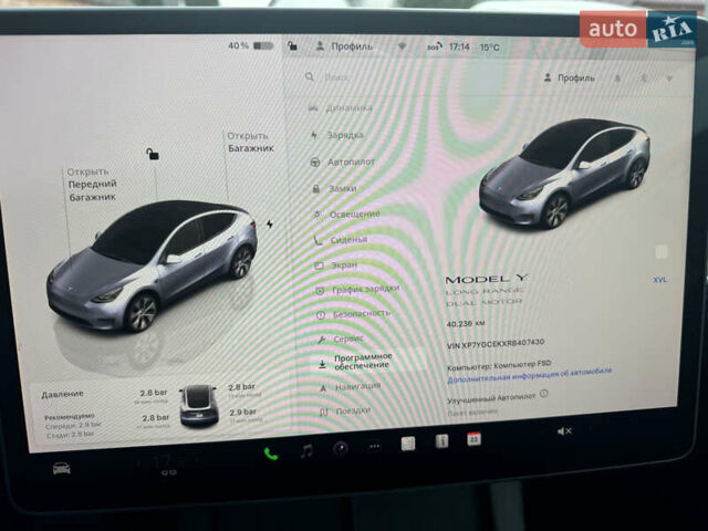 Тесла Model Y 2024 в Ковель на Automoto.ua Серый Тесла Model Y, объемом двигателя 0 л и пробегом 40 тыс. км за 37550 $, фото 18 на Automoto.ua