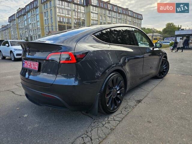 Сірий Тесла Model Y, об'ємом двигуна 0 л та пробігом 19 тис. км за 34900 $, фото 15 на Automoto.ua