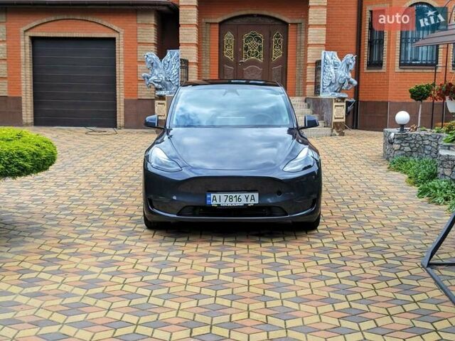 Серый Тесла Model Y, объемом двигателя 0 л и пробегом 16 тыс. км за 26200 $, фото 15 на Automoto.ua