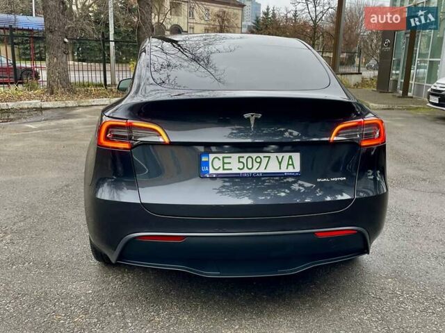 Серый Тесла Model Y, объемом двигателя 0 л и пробегом 23 тыс. км за 28800 $, фото 9 на Automoto.ua