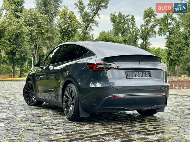 Серый Тесла Model Y, объемом двигателя 0 л и пробегом 7 тыс. км за 33999 $, фото 69 на Automoto.ua