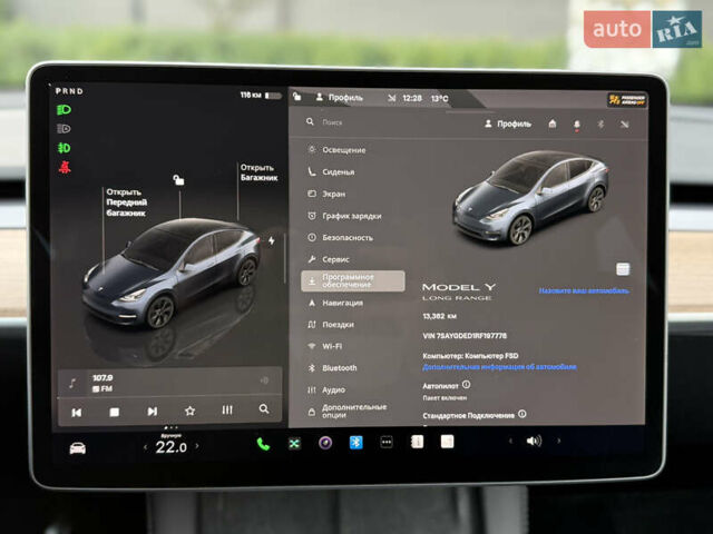 Сірий Тесла Model Y, об'ємом двигуна 0 л та пробігом 13 тис. км за 29999 $, фото 78 на Automoto.ua