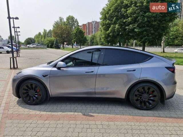 Сірий Тесла Model Y, об'ємом двигуна 0 л та пробігом 5 тис. км за 37900 $, фото 7 на Automoto.ua