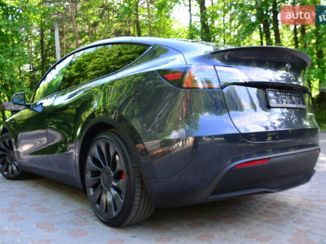 Серый Тесла Model Y, объемом двигателя 0 л и пробегом 51 тыс. км за 35800 $, фото 30 на Automoto.ua