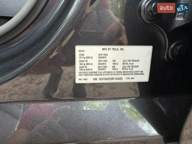Серый Тесла Model Y, объемом двигателя 0 л и пробегом 9 тыс. км за 29990 $, фото 34 на Automoto.ua