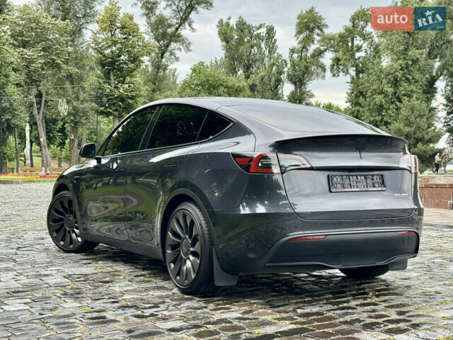 Серый Тесла Model Y, объемом двигателя 0 л и пробегом 7 тыс. км за 33999 $, фото 80 на Automoto.ua