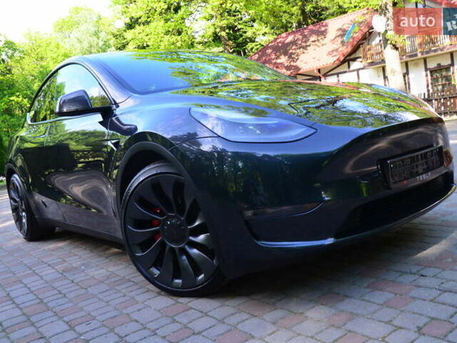 Серый Тесла Model Y, объемом двигателя 0 л и пробегом 51 тыс. км за 35800 $, фото 22 на Automoto.ua