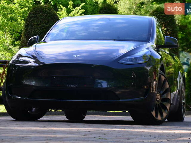 Серый Тесла Model Y, объемом двигателя 0 л и пробегом 51 тыс. км за 35800 $, фото 16 на Automoto.ua