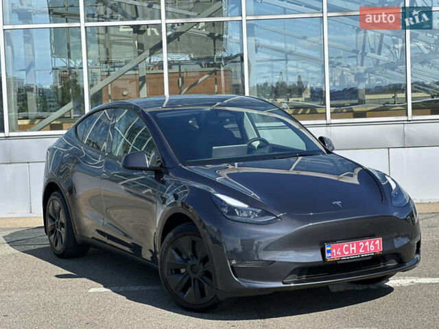 Серый Тесла Model Y, объемом двигателя 0 л и пробегом 1 тыс. км за 35490 $, фото 61 на Automoto.ua