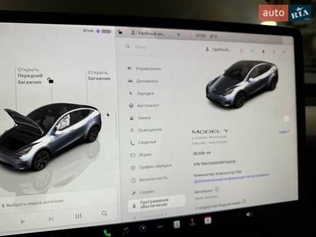 Серый Тесла Model Y, объемом двигателя 0 л и пробегом 26 тыс. км за 21800 $, фото 37 на Automoto.ua