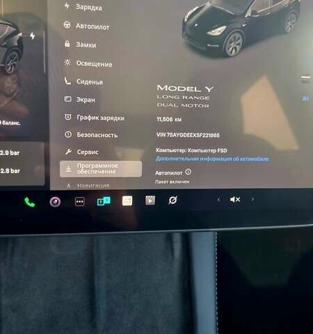 Серый Тесла Model Y, объемом двигателя 0 л и пробегом 11 тыс. км за 30000 $, фото 13 на Automoto.ua