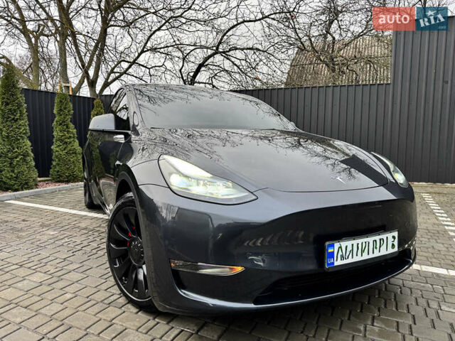 Сірий Тесла Model Y, об'ємом двигуна 0 л та пробігом 21 тис. км за 35000 $, фото 26 на Automoto.ua