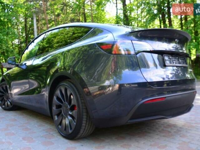Сірий Тесла Model Y, об'ємом двигуна 0 л та пробігом 52 тис. км за 34200 $, фото 30 на Automoto.ua