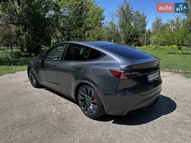Серый Тесла Model Y, объемом двигателя 0 л и пробегом 19 тыс. км за 32500 $, фото 8 на Automoto.ua