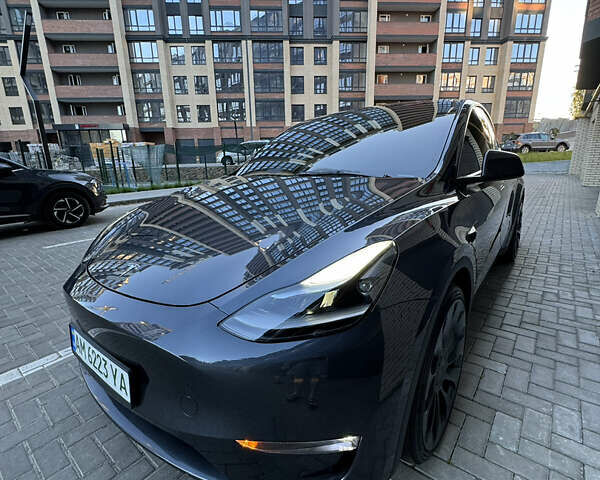 Серый Тесла Model Y, объемом двигателя 0 л и пробегом 7 тыс. км за 32000 $, фото 11 на Automoto.ua