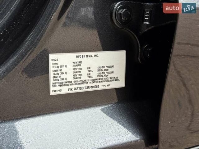 Сірий Тесла Model Y, об'ємом двигуна 0 л та пробігом 16 тис. км за 30500 $, фото 24 на Automoto.ua