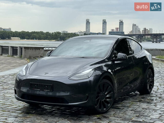 Серый Тесла Model Y, объемом двигателя 0 л и пробегом 7 тыс. км за 33999 $, фото 88 на Automoto.ua