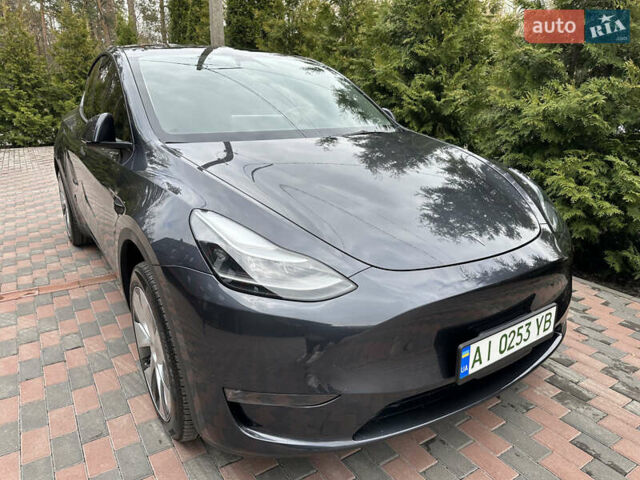 Серый Тесла Model Y, объемом двигателя 0 л и пробегом 15 тыс. км за 34500 $, фото 13 на Automoto.ua