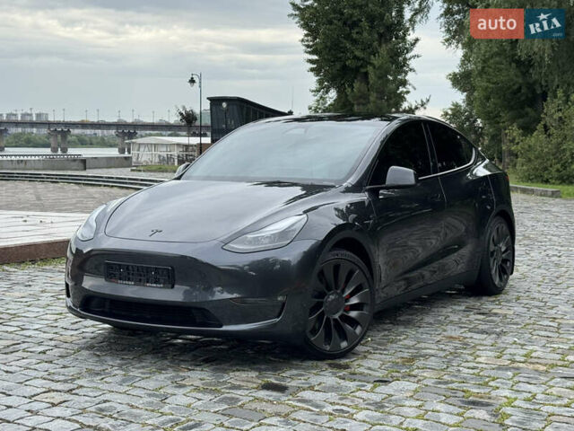 Серый Тесла Model Y, объемом двигателя 0 л и пробегом 7 тыс. км за 33999 $, фото 119 на Automoto.ua