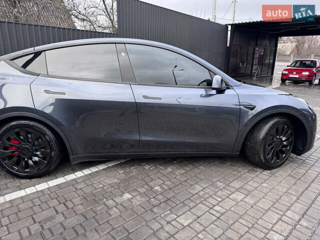 Сірий Тесла Model Y, об'ємом двигуна 0 л та пробігом 21 тис. км за 35000 $, фото 15 на Automoto.ua