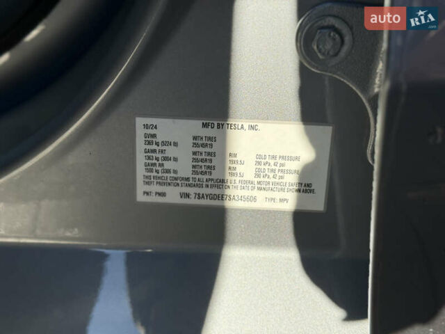 Сірий Тесла Model Y, об'ємом двигуна 0 л та пробігом 5 тис. км за 29500 $, фото 16 на Automoto.ua