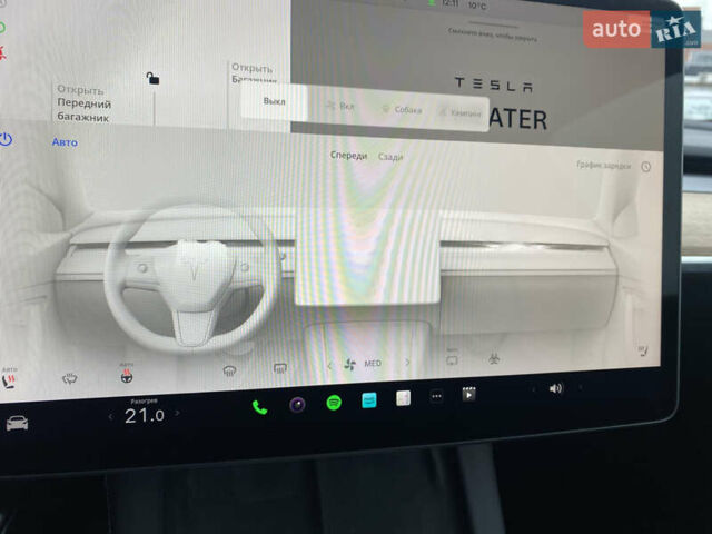 Серый Тесла Model Y, объемом двигателя 0 л и пробегом 25 тыс. км за 33900 $, фото 21 на Automoto.ua