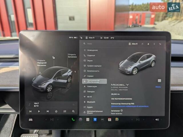 Серый Тесла Model Y, объемом двигателя 0 л и пробегом 29 тыс. км за 30500 $, фото 24 на Automoto.ua
