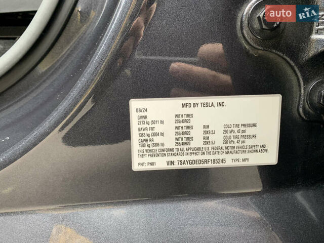 Серый Тесла Model Y, объемом двигателя 0 л и пробегом 14 тыс. км за 32300 $, фото 45 на Automoto.ua