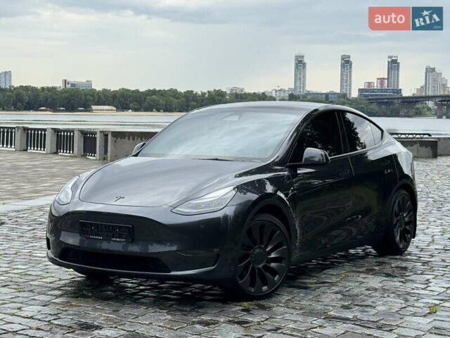Серый Тесла Model Y, объемом двигателя 0 л и пробегом 7 тыс. км за 33999 $, фото 89 на Automoto.ua