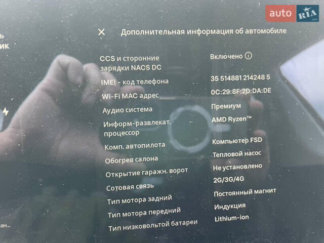 Серый Тесла Model Y, объемом двигателя 0 л и пробегом 7 тыс. км за 24700 $, фото 7 на Automoto.ua