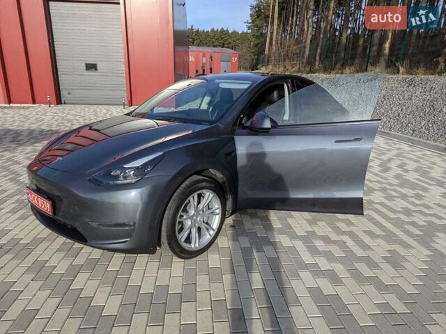 Серый Тесла Model Y, объемом двигателя 0 л и пробегом 29 тыс. км за 30500 $, фото 1 на Automoto.ua