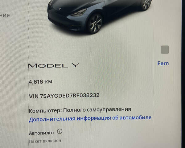 Серый Тесла Model Y, объемом двигателя 0 л и пробегом 5 тыс. км за 26000 $, фото 17 на Automoto.ua
