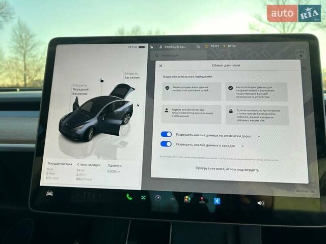 Серый Тесла Model Y, объемом двигателя 0 л и пробегом 10 тыс. км за 27000 $, фото 4 на Automoto.ua