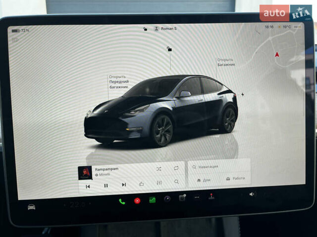 Серый Тесла Model Y, объемом двигателя 0 л и пробегом 1 тыс. км за 36700 $, фото 25 на Automoto.ua